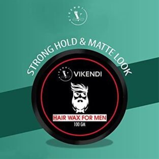 Set Wet Hair Wax For Men - Matte Wax, 100g | Matte Look, Strong Hold, Restylable Anytime, Easy Wash Off