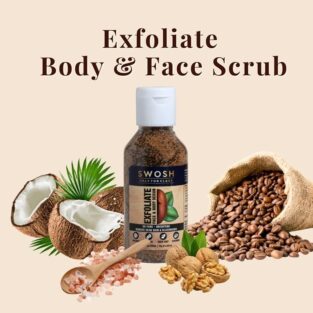 Swosh Exfoliate Walnut Scrub For Face & Body