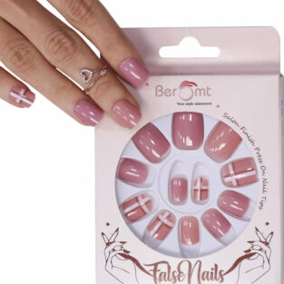 Beromt Press On Casuals Set Of Full Fake Nails Daily Use Casual Style Nails - BFN718CN