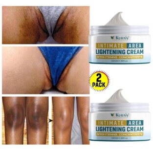 KURAIY Body Whitening Cream Intimate Area Pink Essence Underarm Knee 100gm (pack of 2) (KDB-2391938)