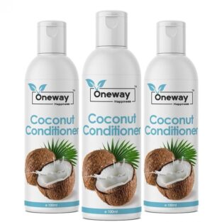 Oneway Happiness Hair Coconut Conditioner, 100 ml Pack of 3