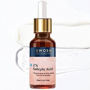 SWOSH 2% Salicylic Acid Anti Aging & Anti Acne Serum 30 ml With Glycerin and Aloe Vera Extract