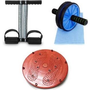 Tummy Trimmer, Twister, ABS Wheel Set for Workout (KDB-2353777)