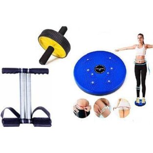 Tummy Trimmer, Twister, ABS Wheel Set for Workout (KDB-2353779)