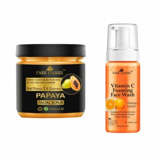 Papaya Scrub and Vitamin C Face Wash