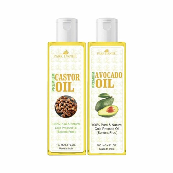 Avocado oil and Castor oil