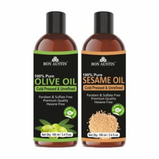 Premium Olive Oil and Sesame Oil