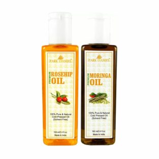 Rosehip oil and Moringa oil