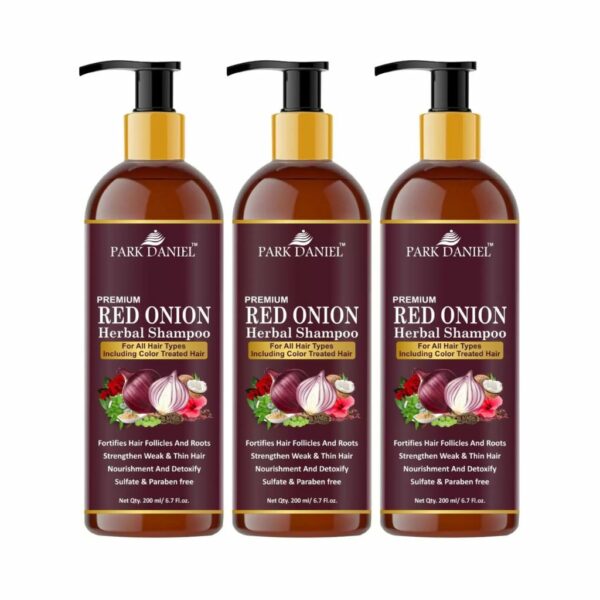 Premium Red Onion Herbal Shampoo