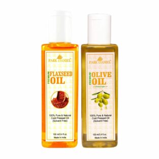 Flaxseed oil and Olive oil