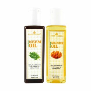 Neem oil and Wheatgerm oil