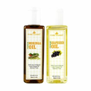 Organic Moringa oil and Grapeseed oil