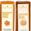 Karanj oil and Sesame oil