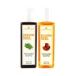 Flaxseed oil and Neem oil