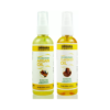 Argan oil and Flaxseed oil