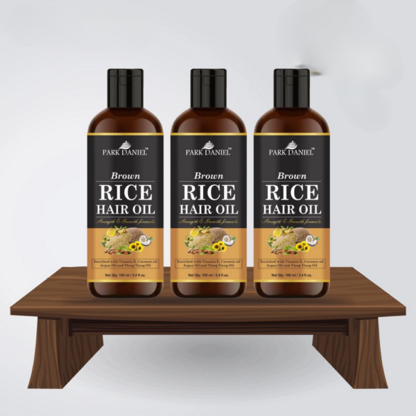 Premium Brown Rice Hair Oil
