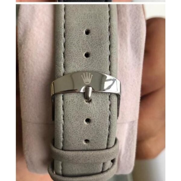 Rolex Men's Leather Watch