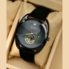 Men's Rolex Leather Oval Moon Watch - Chrono Working (superior Quality)