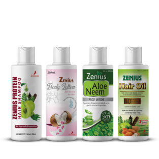 Body lotion for women | Face wash for men and women - 200ml Shampoo +200ml Oil +200ml Lotion +200ml Facewash