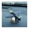Car Air Freshener, Aero Plane Glider Solar Power Propeller 360 Degree Rotating Dashboard Air Freshener Perfume (STY-2354643)