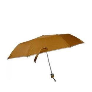 Classic Folding Automatic Open Uv Protective Umbrella, Light Brown Color may vary