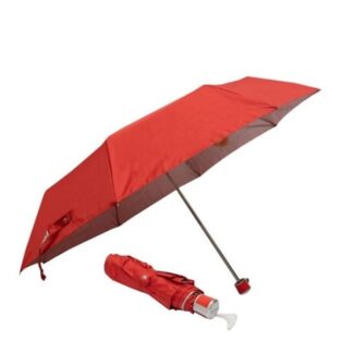 Classic Folding Automatic Open Uv Protective Umbrella, Red Color may vary