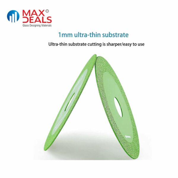 Max Deals 105mm Glass Cutting Disc - Your Ultimate Solution for Precise Glass and Ceramic Cutting (STY-308674225) - Image 2