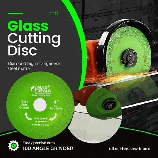 Max Deals 105mm Glass Cutting Disc - Your Ultimate Solution for Precise Glass and Ceramic Cutting (STY-308674225) - Image 6