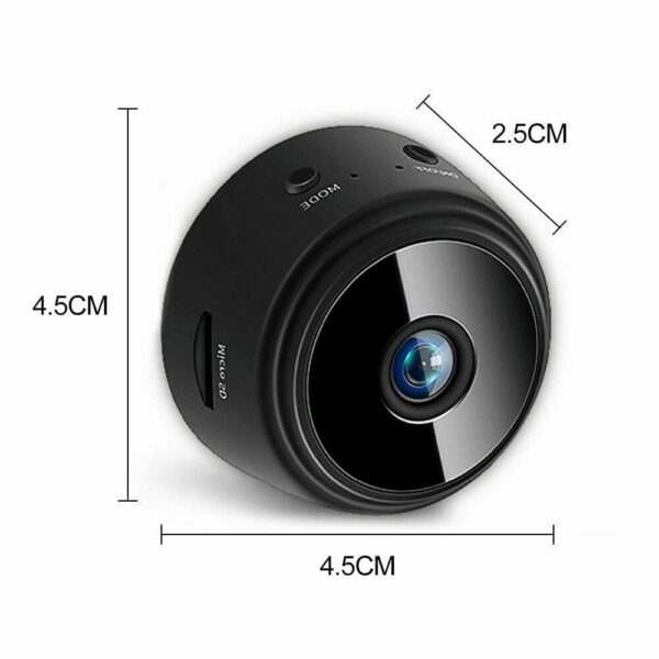 Magnet Camera, Intelligent Indoor Security Camera with Remote View, HD 1080p, Night Vision, Motion Detection, Built-in Battery (STY-302857259) - Image 2