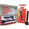 Flash Light - NNC JY SUPER 8990 Rechargeable Black Torch Flash Light