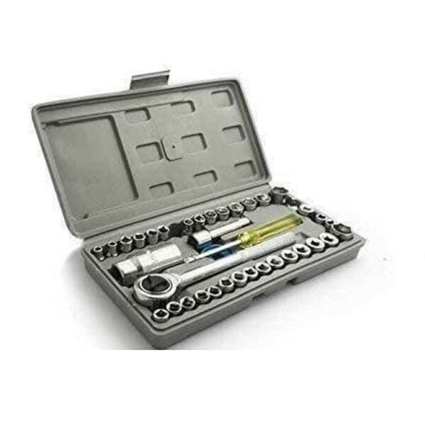 Screwdriver Tool Kit-Multipurpose 40 in 1 Screwdriver Socket Set and Bit Tool Kit Set (STY-1757328) - Image 3