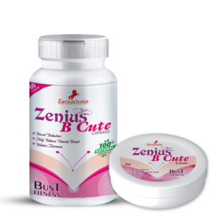 Women breast size reduction capsule | Breast tightening capsule - 60 Caps+50gm Cream