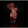 3D Illusion Led Teddy Bear Lamp