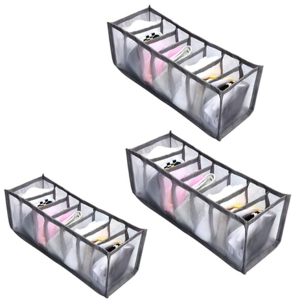 7 Grids Storage Clothes Organizer