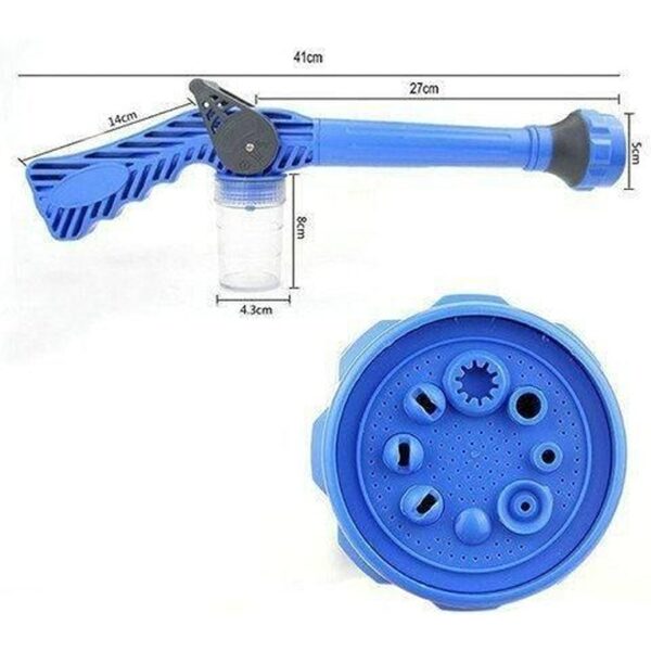 8 in 1 Turbo Spray Gun For Gardening, Car & Home Cleaning (KDB-1398419) - Image 2