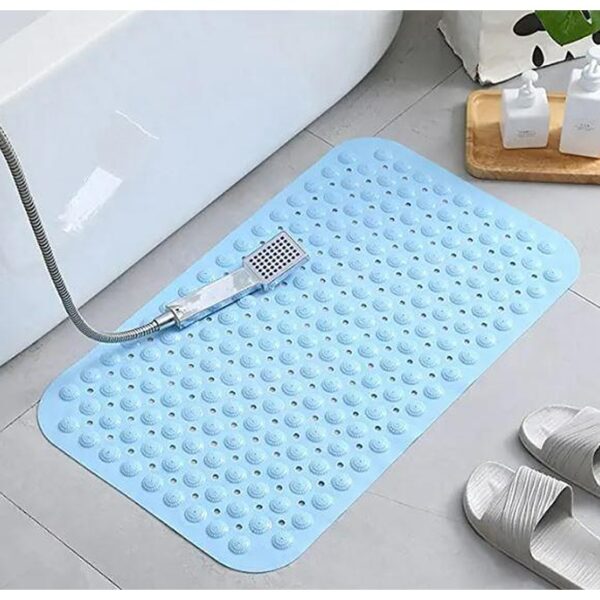 Anti-Slip Bath Mat with Suction Cups Anti-Bacterial Bathroom Linen for Bath Tub, Toilet, Kitchen (KDB-2356026) - Image 4