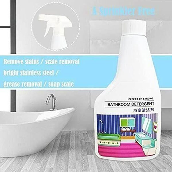 Bathroom Fitting Cleaner Stain Cleaner Hard Water Mark Cleaner Spray (500 ML) (KDB-1909547)