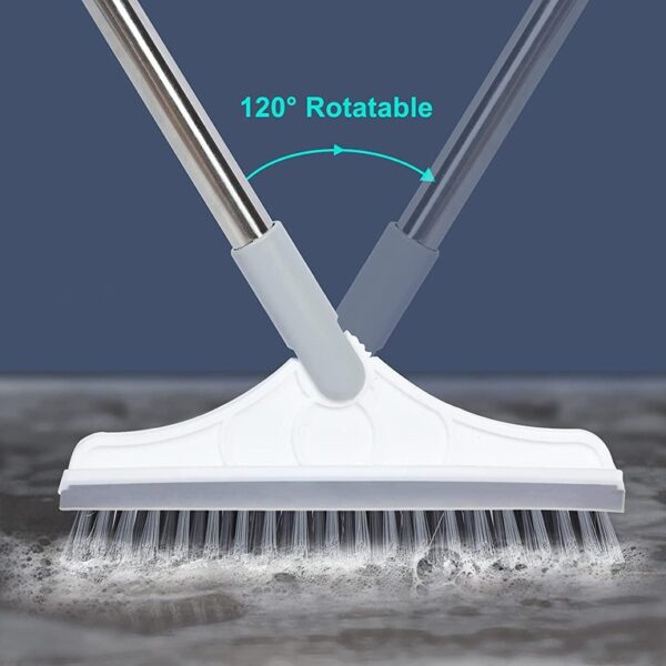 Bathroom Tiles Cleaner Brush with Long Handle 120° (KDB-2364717) - Image 4