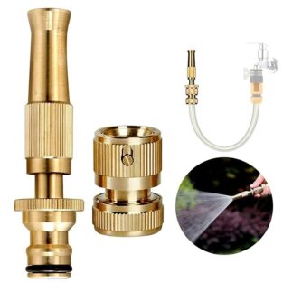 Brass Nozzle Water Spray for Car Bike Window Cleaning