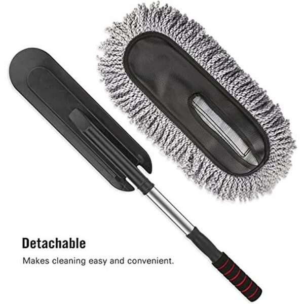 Car Duster Retractable Handle 360 Degree Rotating - Image 2