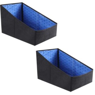 Closet Organizer-Foldable Shirts and Clothing Organizer Stackers (Pack of 2)