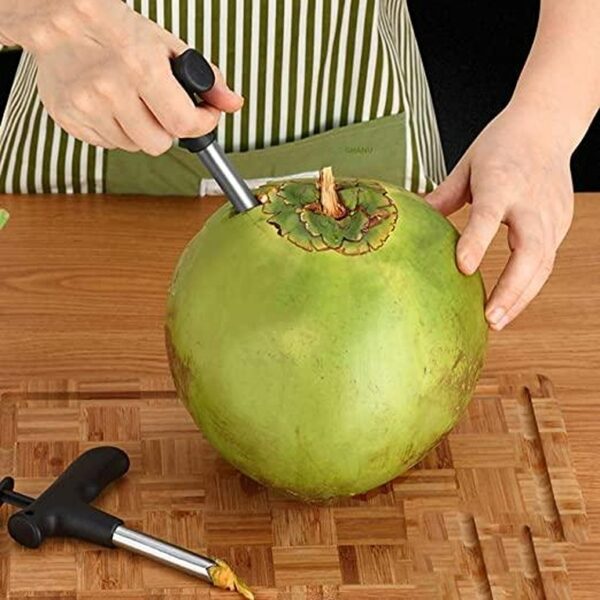 Coconut Opener Bundle Drill Cutter Cleaning Stick Tap Hot