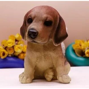 Beagle Puppy Statue Decorative