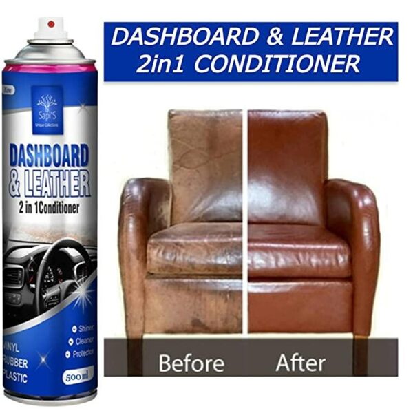 Dashboard Polish & Leather Conditioner 2in1 Cleaner (KDB-2378357) - Image 3