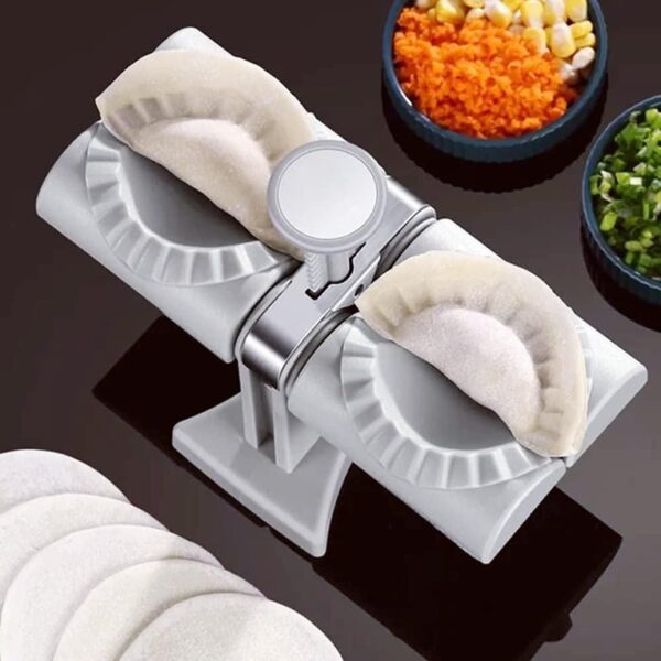 Double Head Automatic Dumpling Maker Mould Machine (STY-2390026)