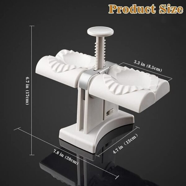 Double Head Automatic Dumpling Maker Mould Machine (STY-2390026) - Image 4