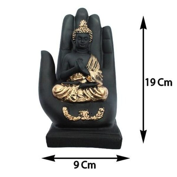 Palm Buddha Showpiece (STY-2299767) - Image 2