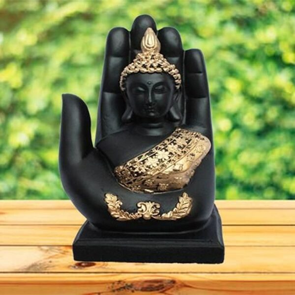 Palm Buddha Showpiece