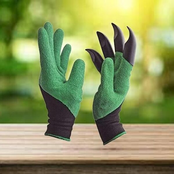 Gardening Gloves with Right Hand Fingertips ABS Claws (KDB-2321213)