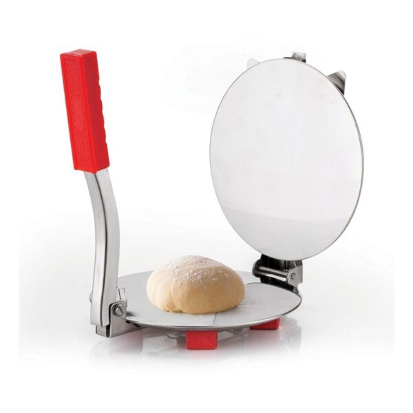 Heavy Quality Stainless Steel Puri Maker Press Machine with Handle, Manual Stainless Steel Roti Press (STY-2389946) - Image 2